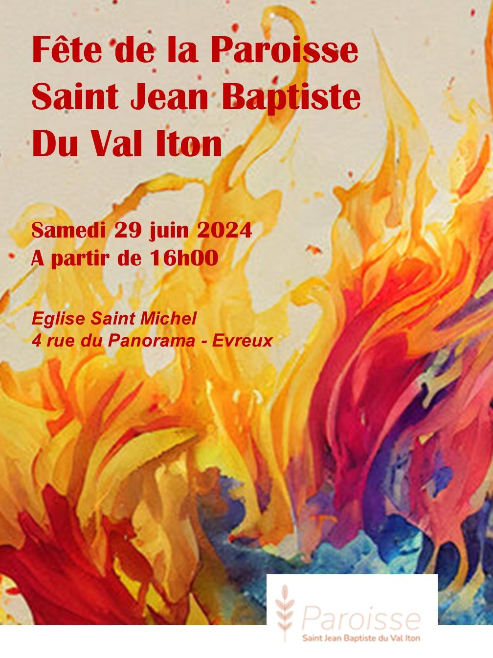 Affiche fete paroissiale 2024